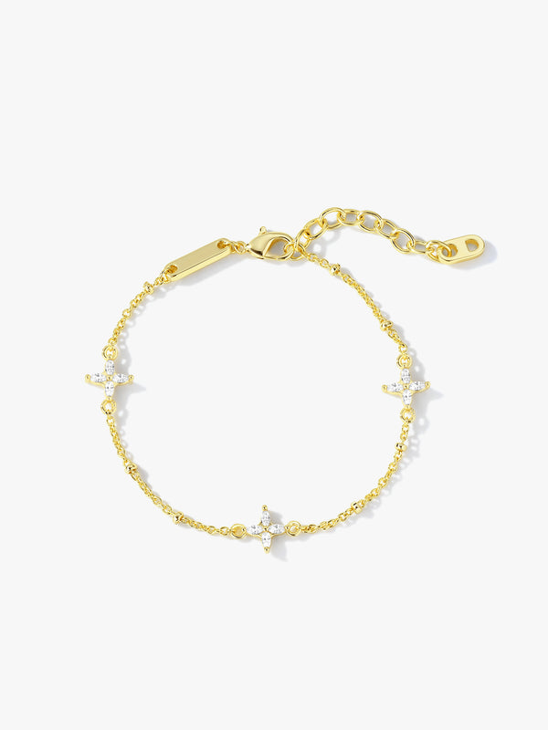 Clover Crystal Bracelet