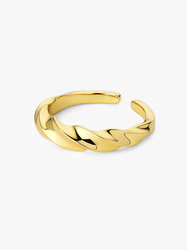 Twined Chunky Open Ring