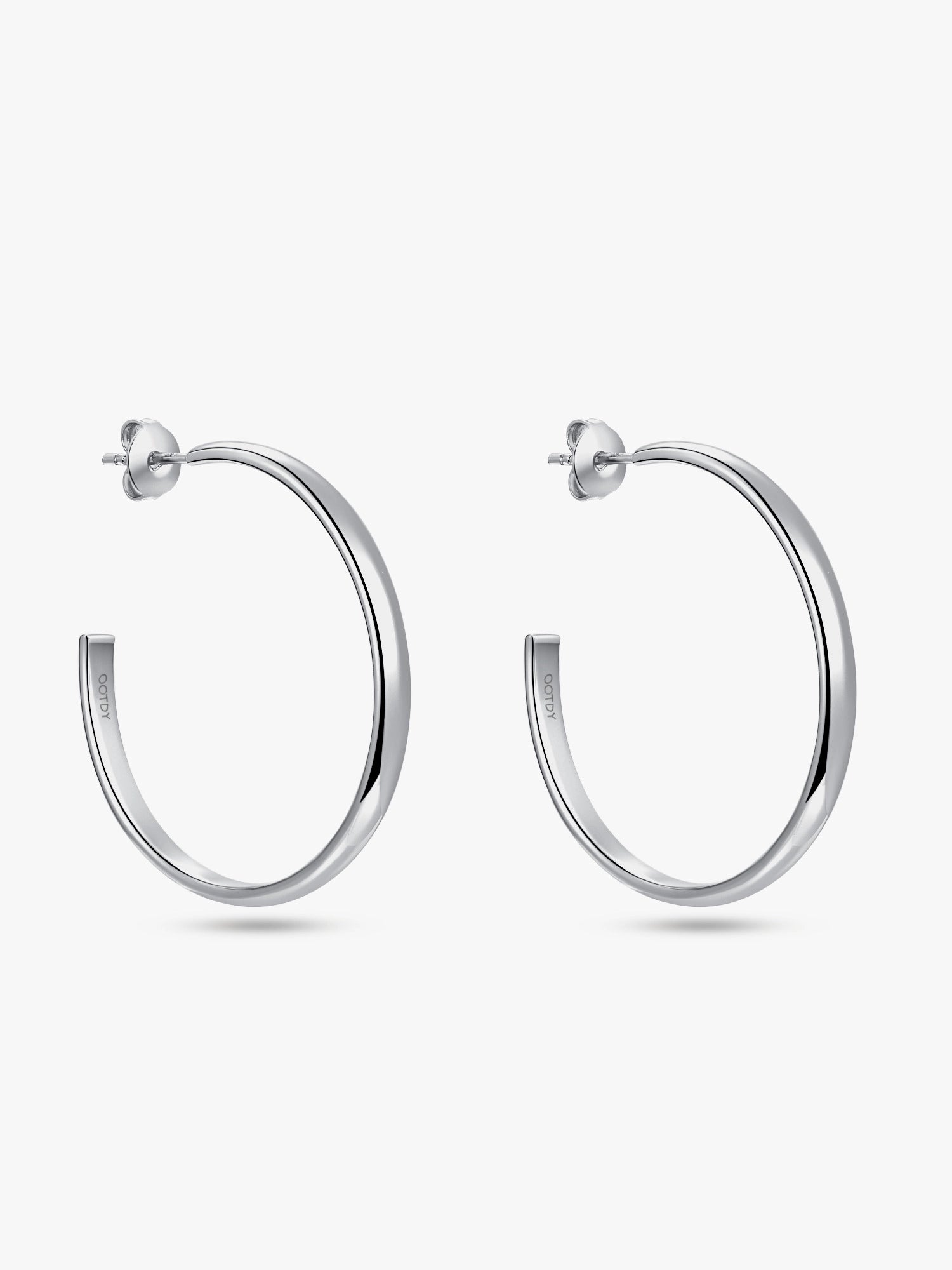 ♡HOOPEY♡  Sterling Itty Bitty Hoop Earrings - Raiford Gallery Inc