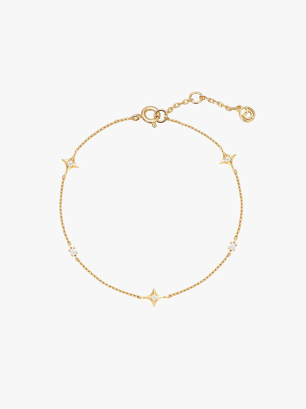 Starlight Sapphire Station Bracelet