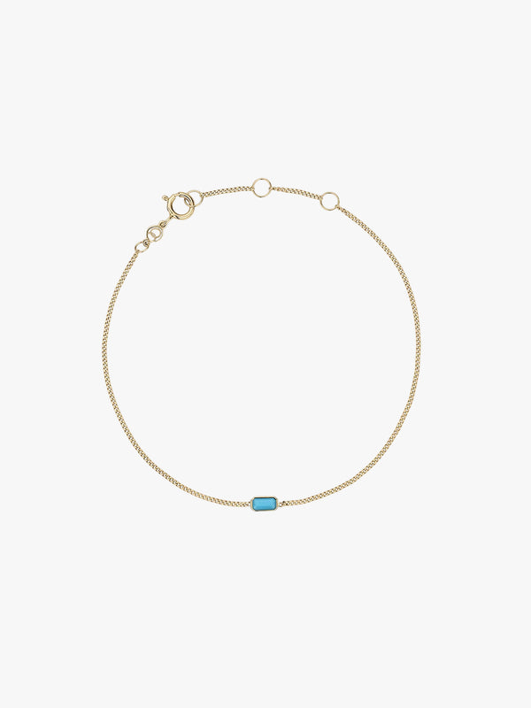 Turquoise Mini Bar Bracelet