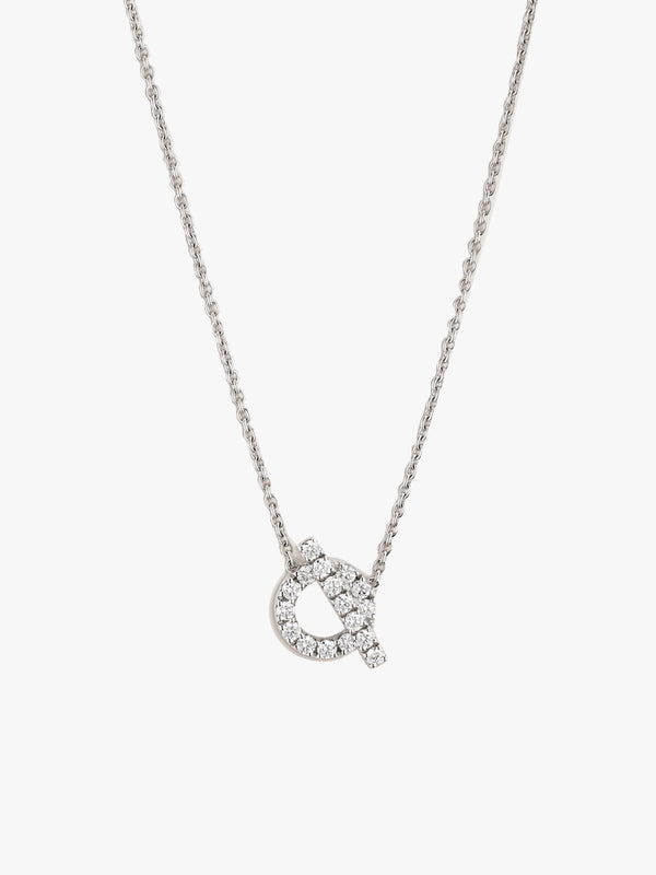 Classic Pave Sapphire Necklace