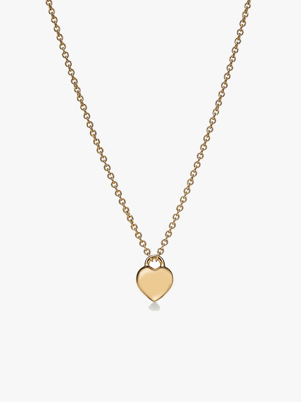 Puffed Heart Necklace