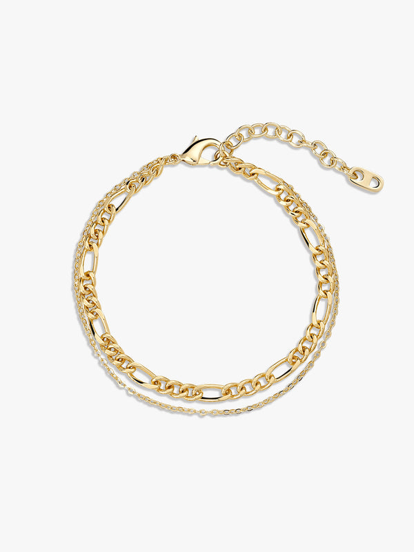 Figaro Layered Bracelet