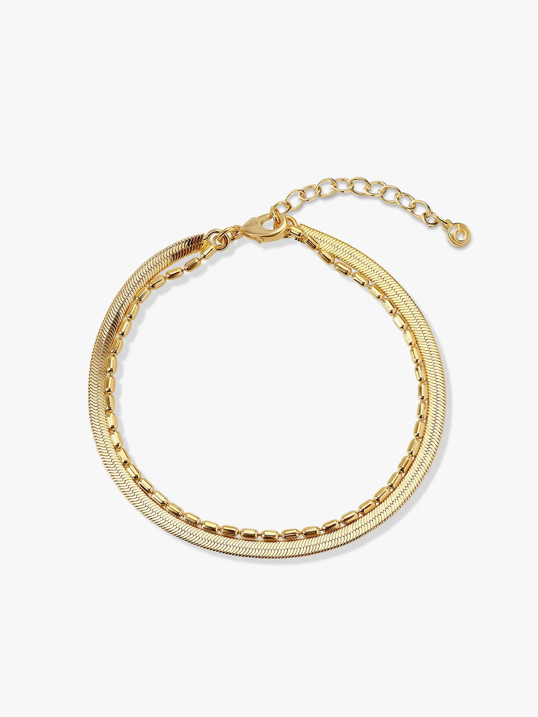 Serpentine Beaded Layered Bracelet - Layered Bracelets - OOTDY