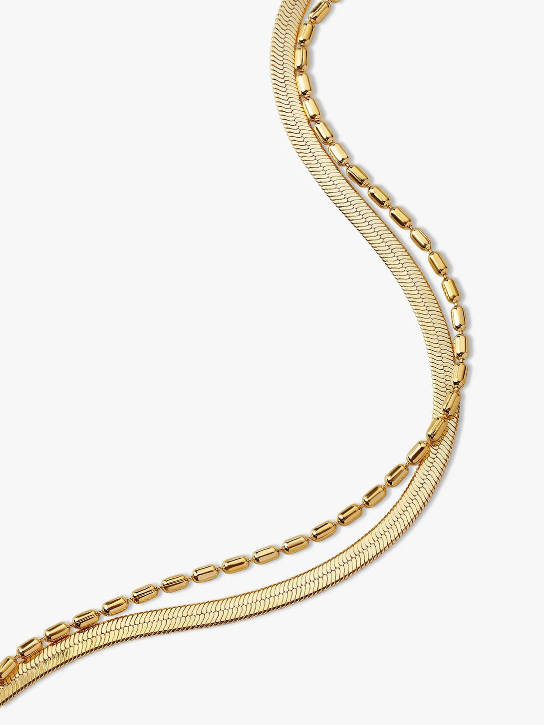 Serpentine Beaded Layered Bracelet - Layered Bracelets - OOTDY