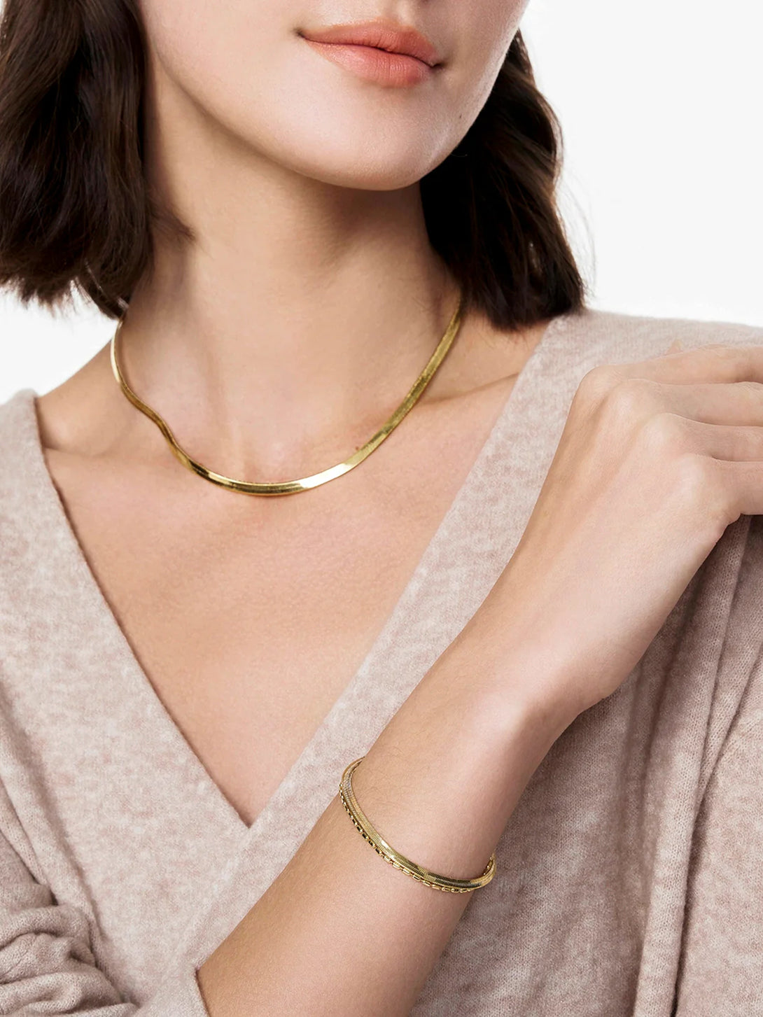 Serpentine Beaded Layered Bracelet - Layered Bracelets - OOTDY