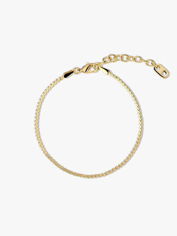 Serpentine Chain Bracelet - Chain Bracelets - OOTDY