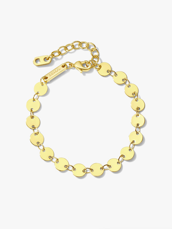 Coin Chain Bracelet
