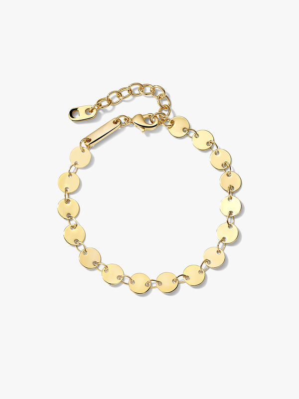 Coin Chain Bracelet - Chain Bracelets - OOTDY