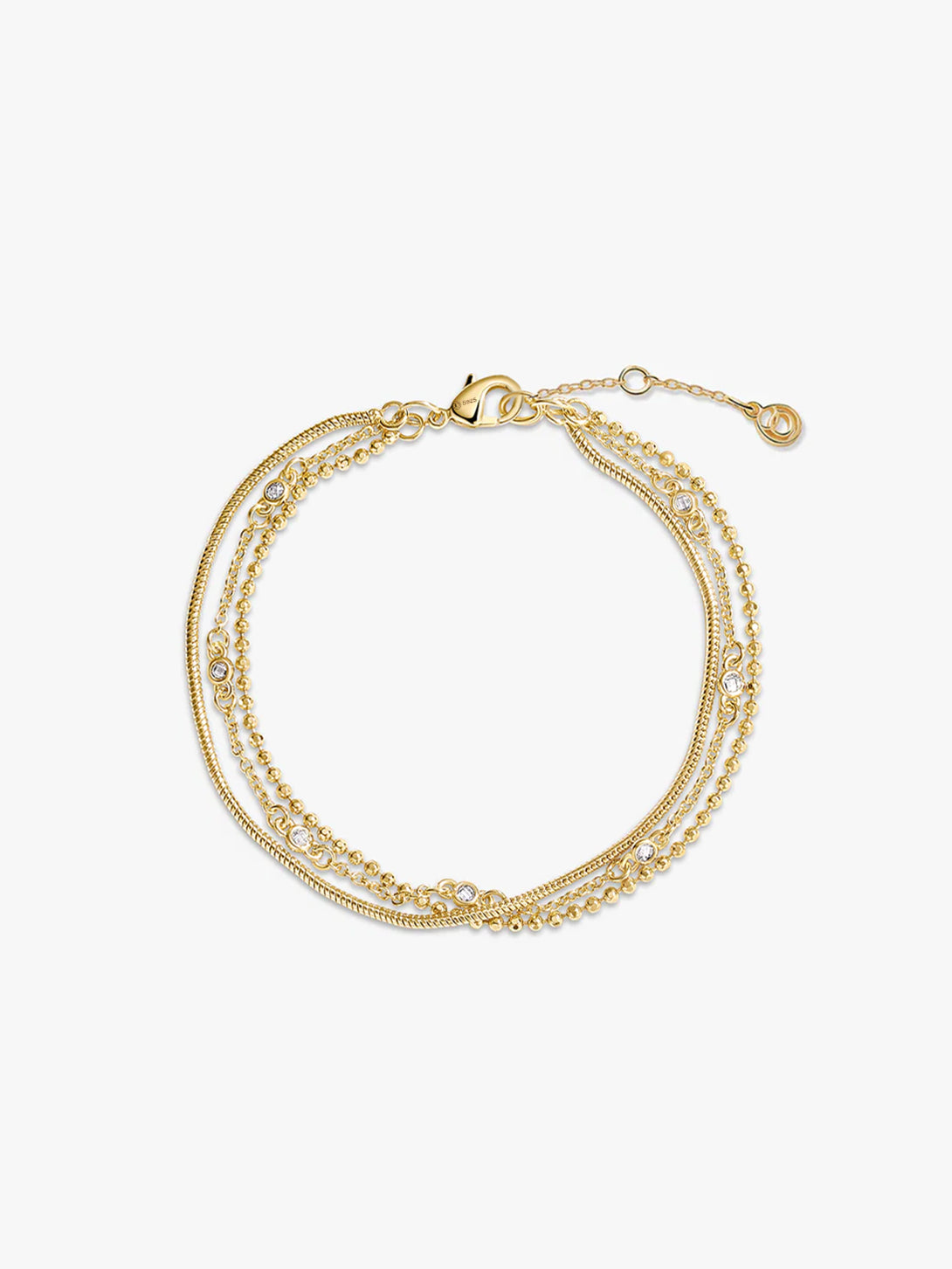 Crystal Beaded Layered Bracelet - Layered Bracelets - OOTDY