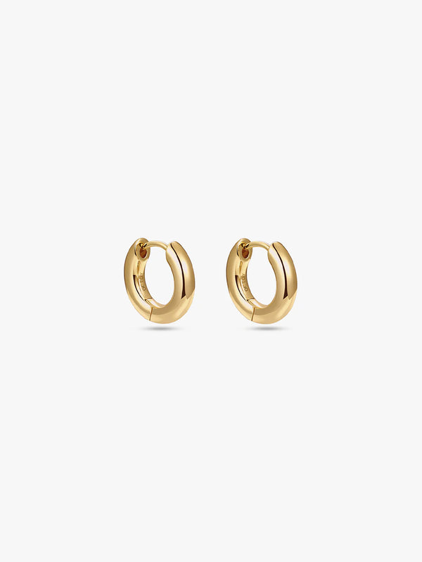 Daily Round Hoops - Hoop Earrings - OOTDY