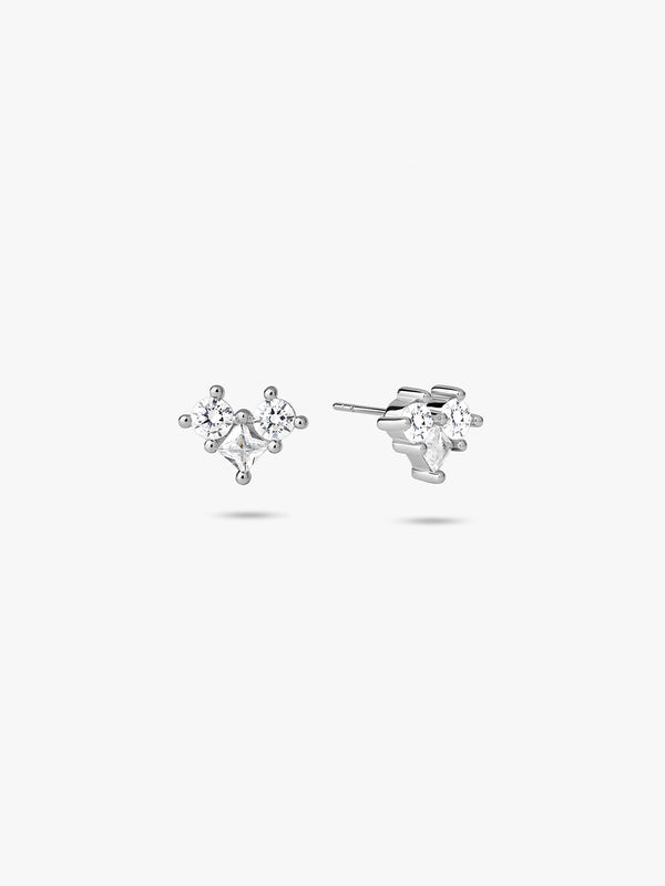 Delicate Heart Studs