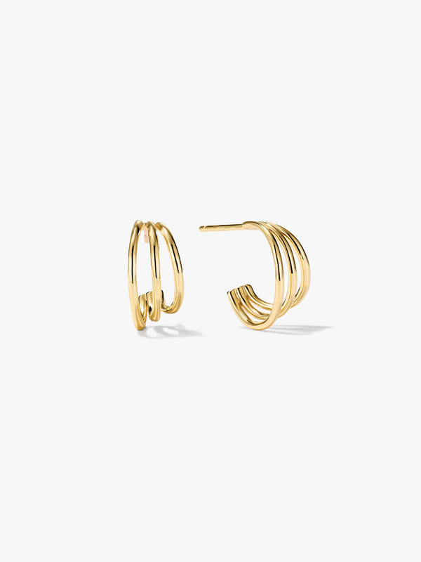 Echo Hoops - Hoop Earrings - OOTDY