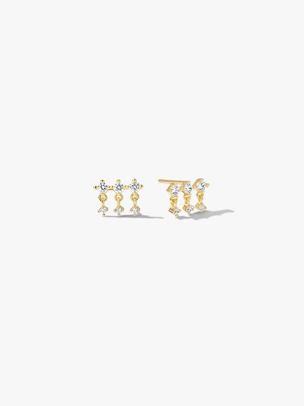 Trinity Crystal Studs