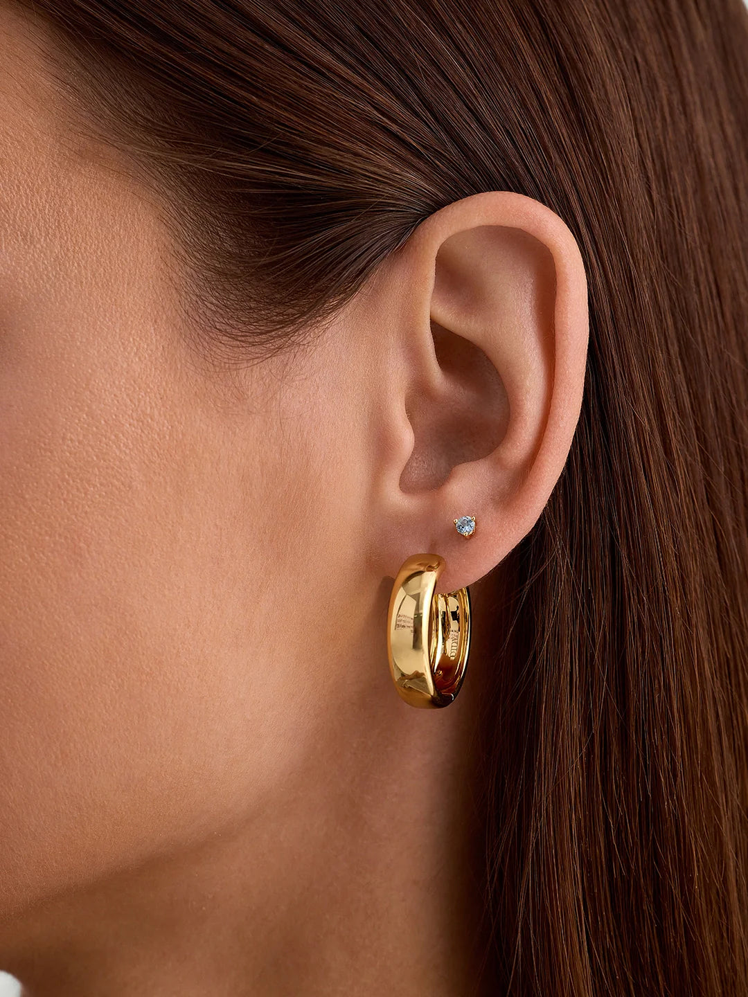 Large Chunky Hoops – OOTDY