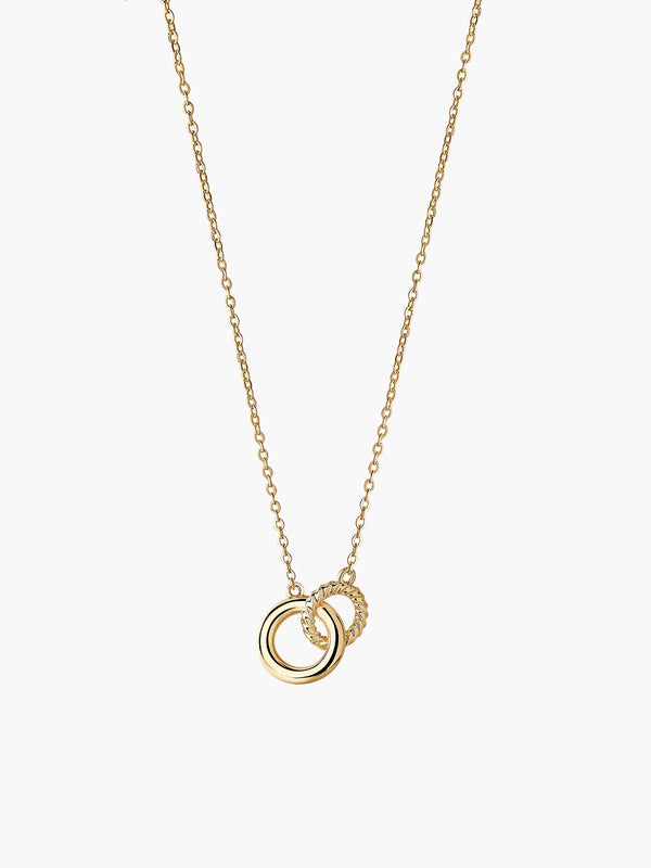 Interlocking Circle Necklace