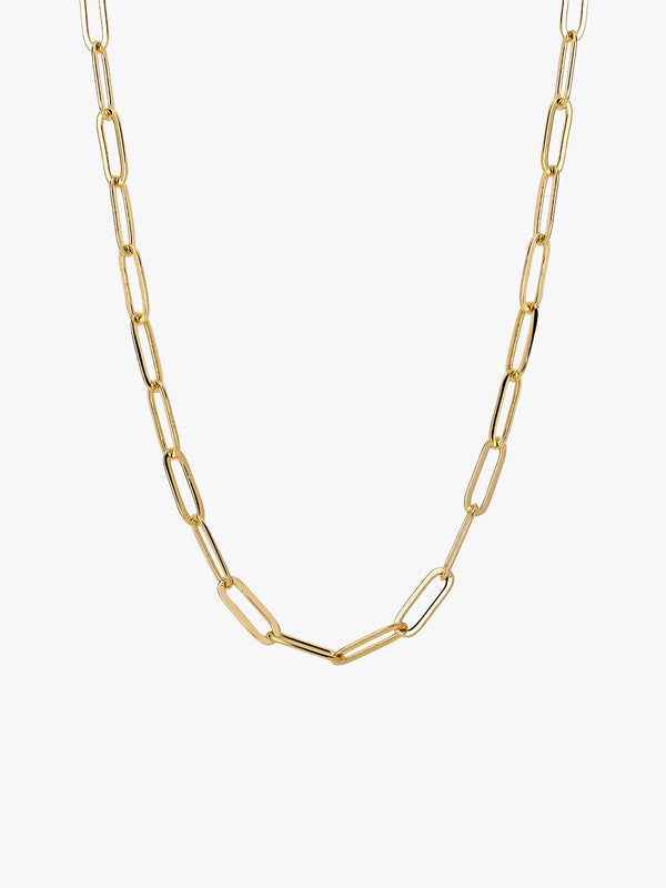 Bold Paperclip Necklace