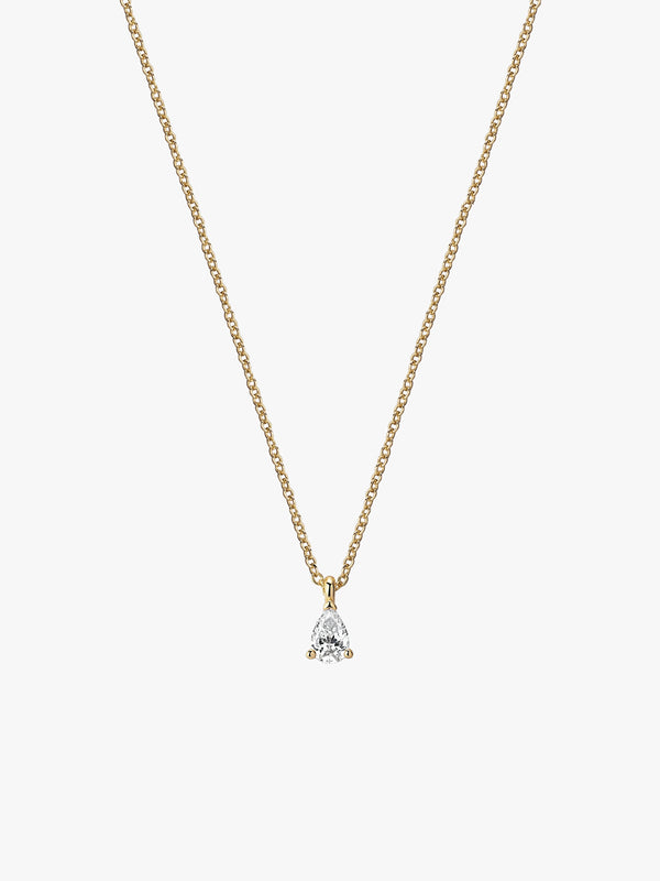 Teardrop Crystal Necklace