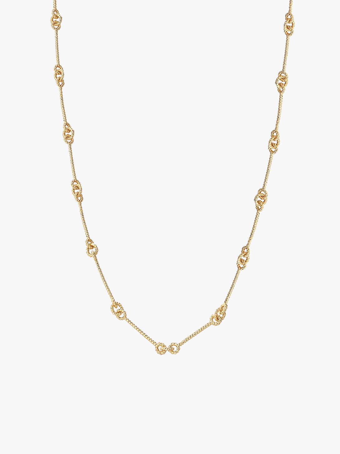 Twist Loop Choker - Chain Necklaces - OOTDY