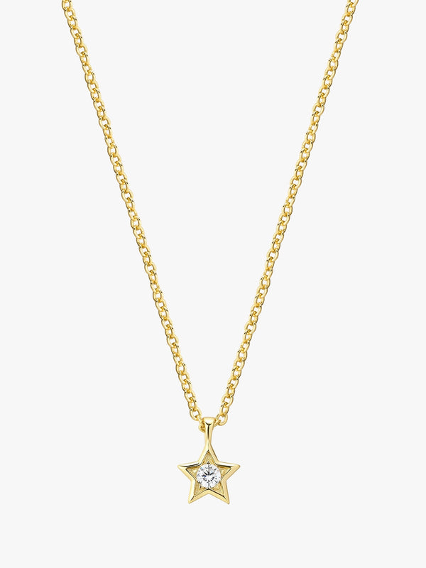 Baby Star Crystal Pendant Necklace