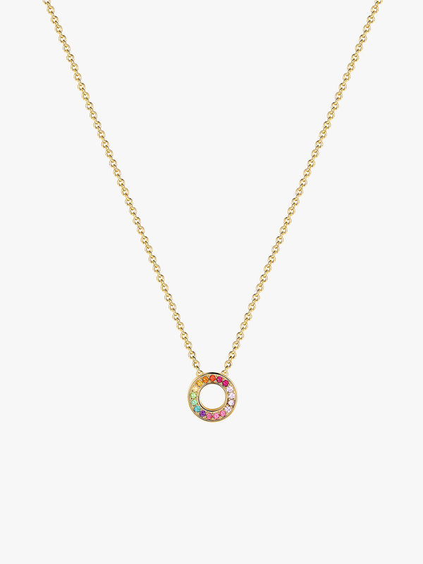 Rainbow Crystal Necklace