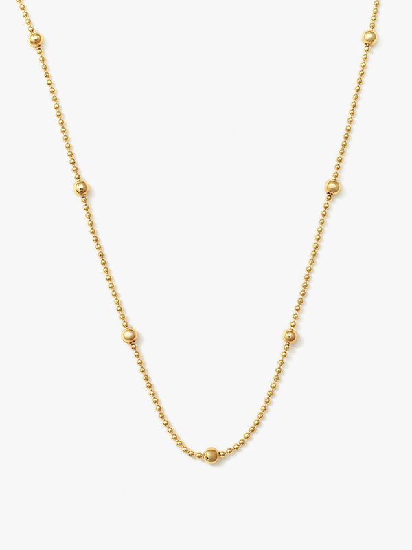 Bobble Bead Chain Necklace