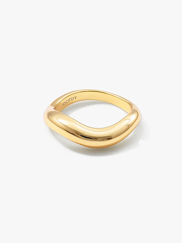 Wavy Band Ring