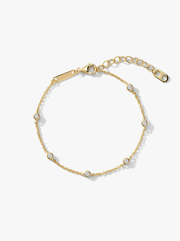 Mini Crystal Station Bracelet