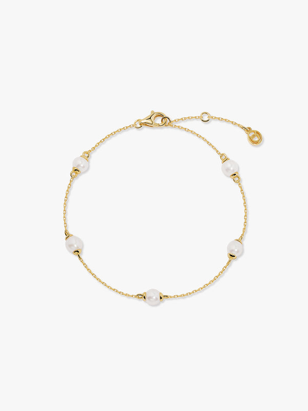 Pearl Station Bracelet