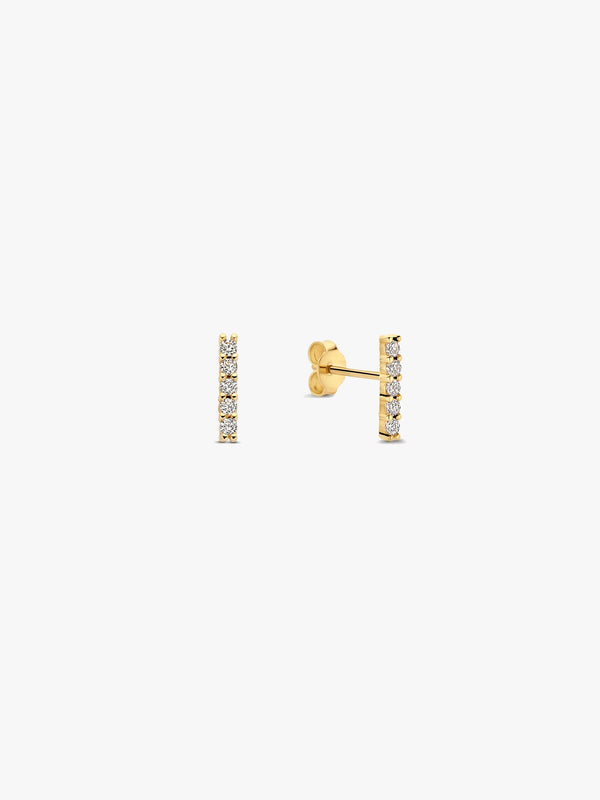 Petite Bar Studs - Stud Earrings - OOTDY