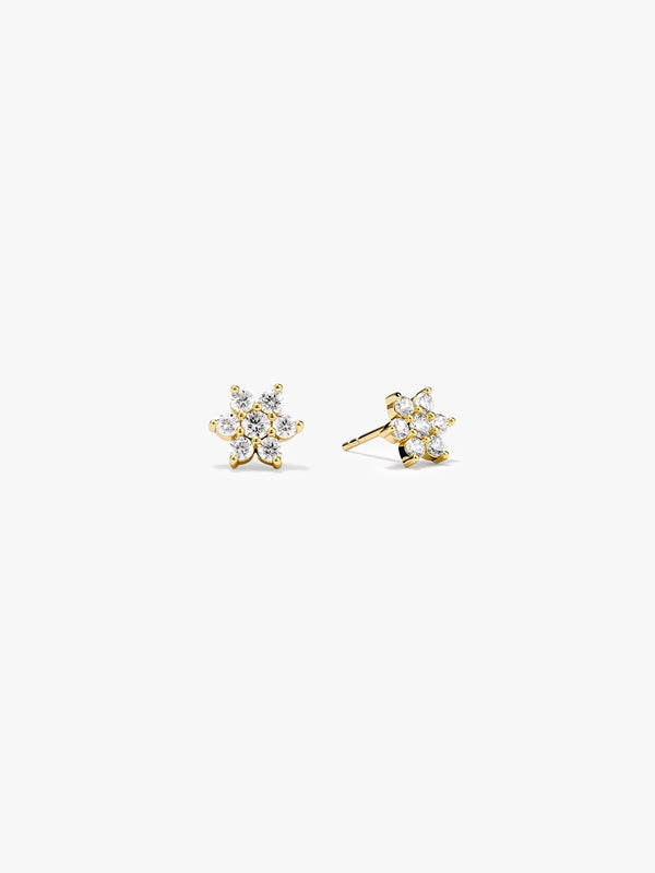 Crystal Lotus Studs