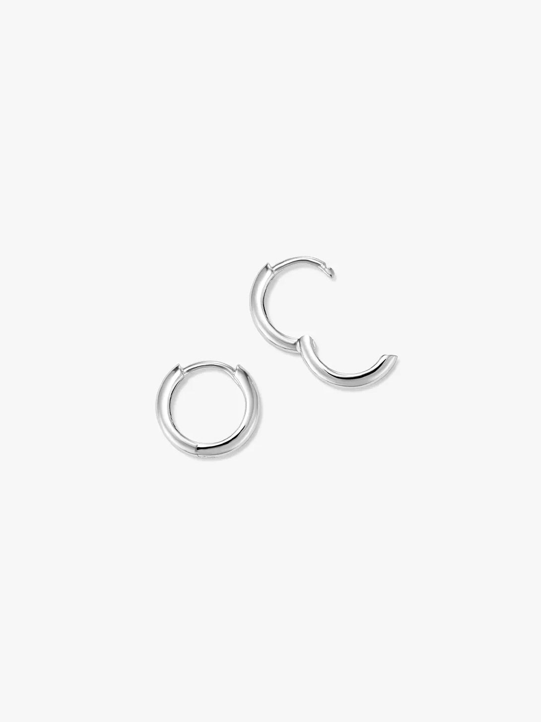 Mini Silver Huggies - Huggie Earrings - OOTDY