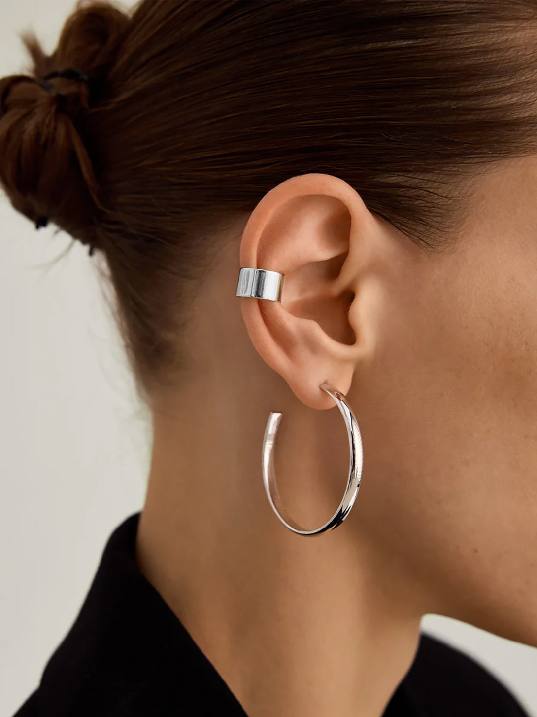 Silver Daily Ear Cuff - Ear Cuffs - OOTDY