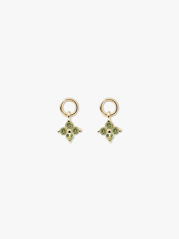 Peridot Cluster Charm