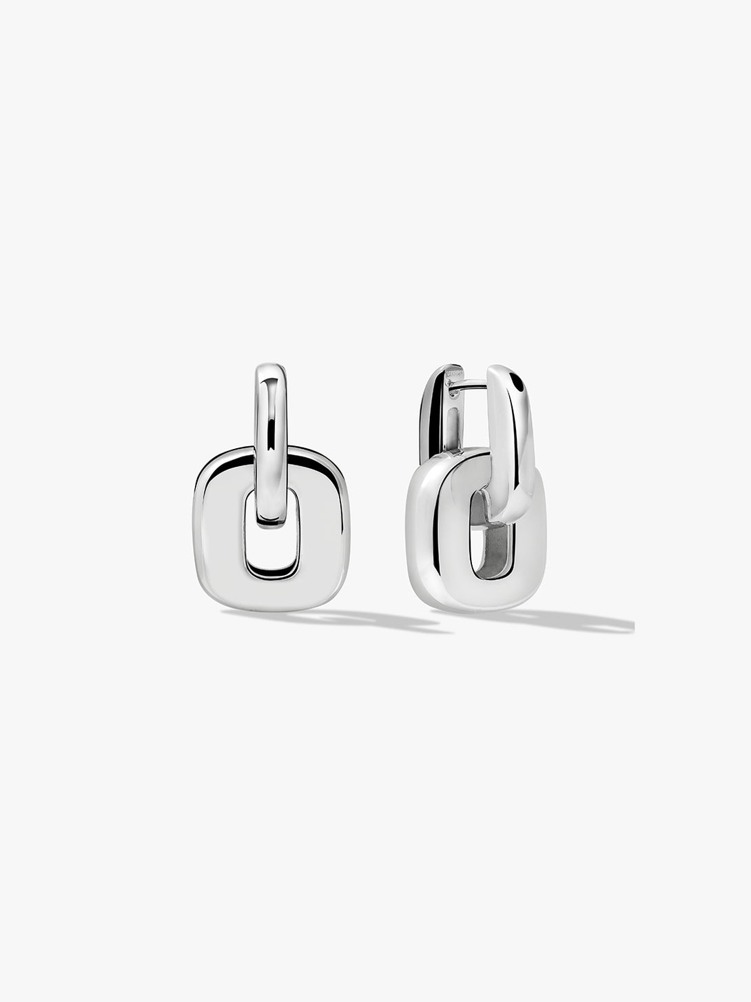 Bold Interlock Drops - Drop Earrings - OOTDY