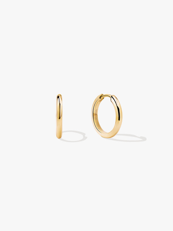 Small Tube Hoops - Hoop Earrings - OOTDY