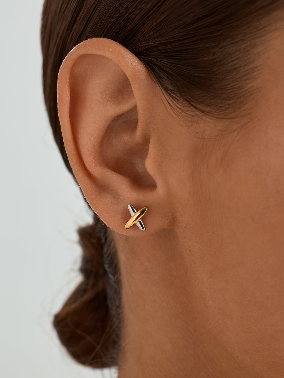 Mixed X Studs - Stud Earrings - OOTDY
