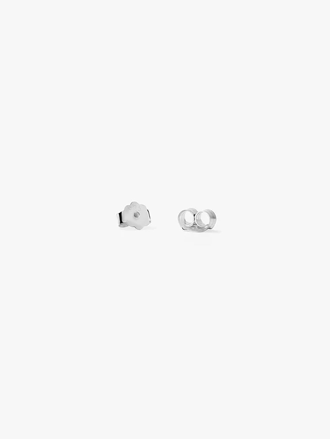 Silver Sapphire Arc Climber Studs - Stud Earrings - OOTDY