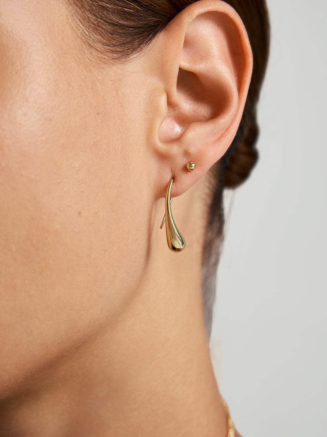 Raindrop Hoops - Hoop Earrings - OOTDY
