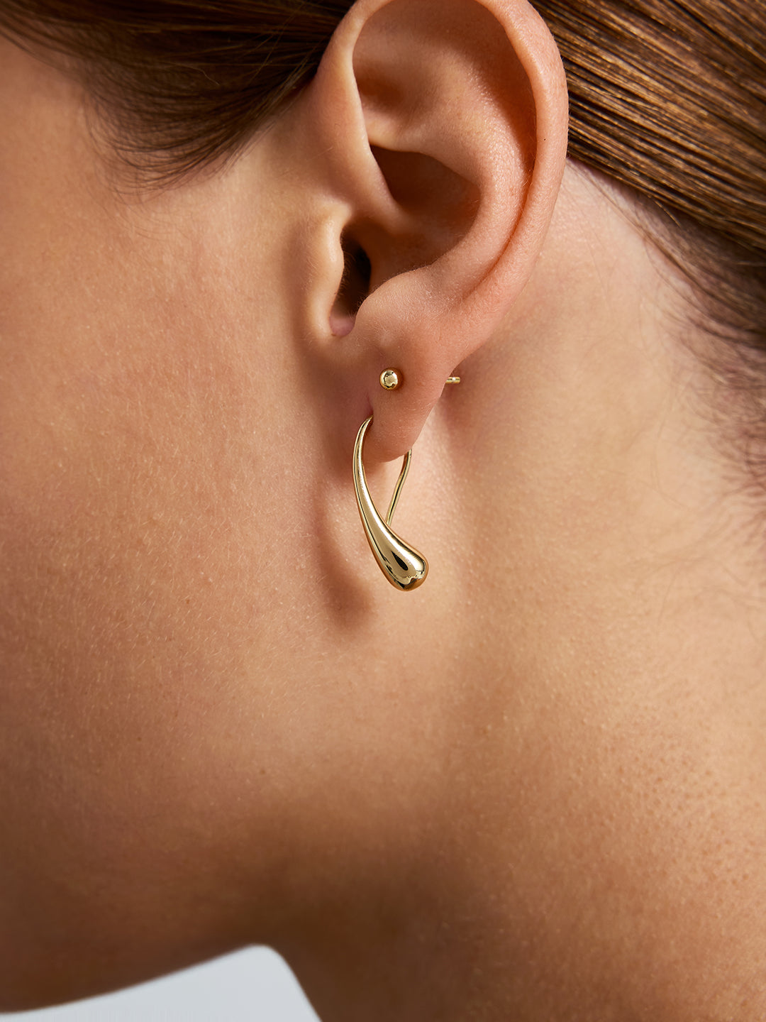 Raindrop Hoops - Hoop Earrings - OOTDY
