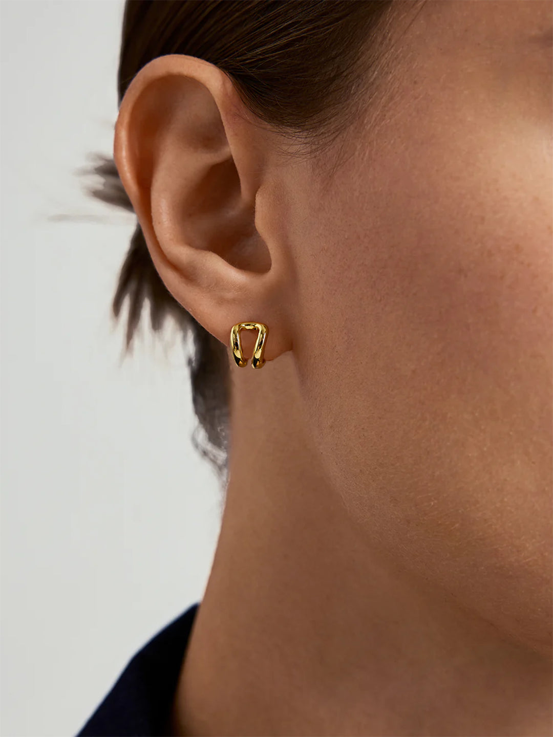 Dual Huggies - Huggie Earrings - OOTDY