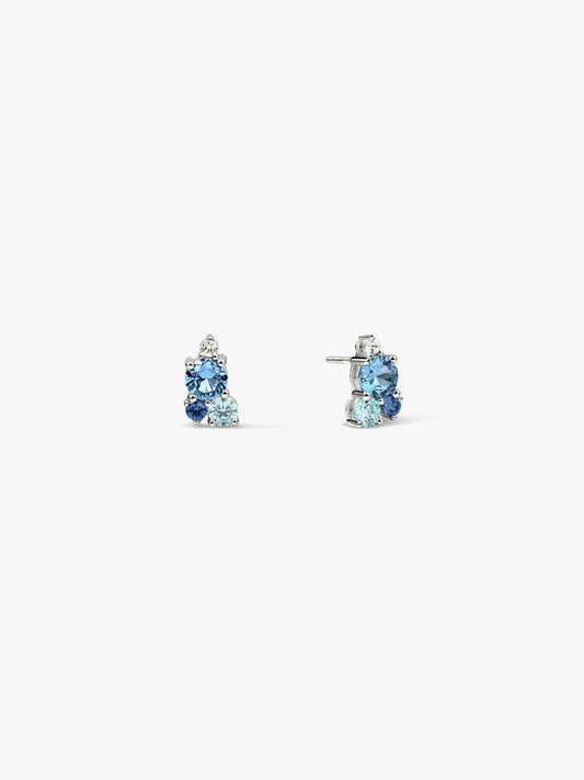 Azure Glow Studs - Stud Earrings - OOTDY
