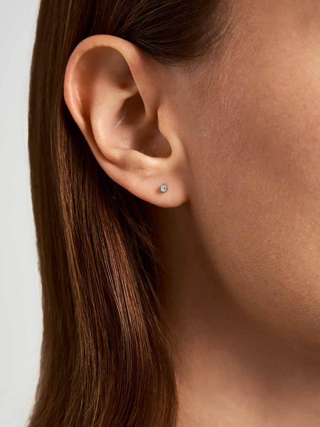 Silver Tiny Sapphire Flat Back Studs - Flat Back Studs - OOTDY