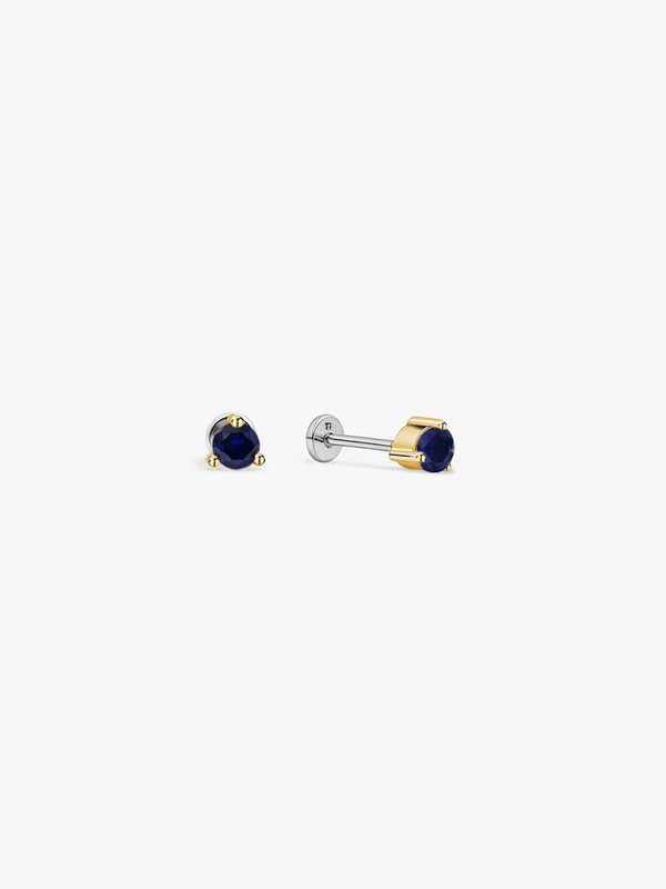 Blue Sapphire Flat Back Studs - Flat Back Studs - OOTDY