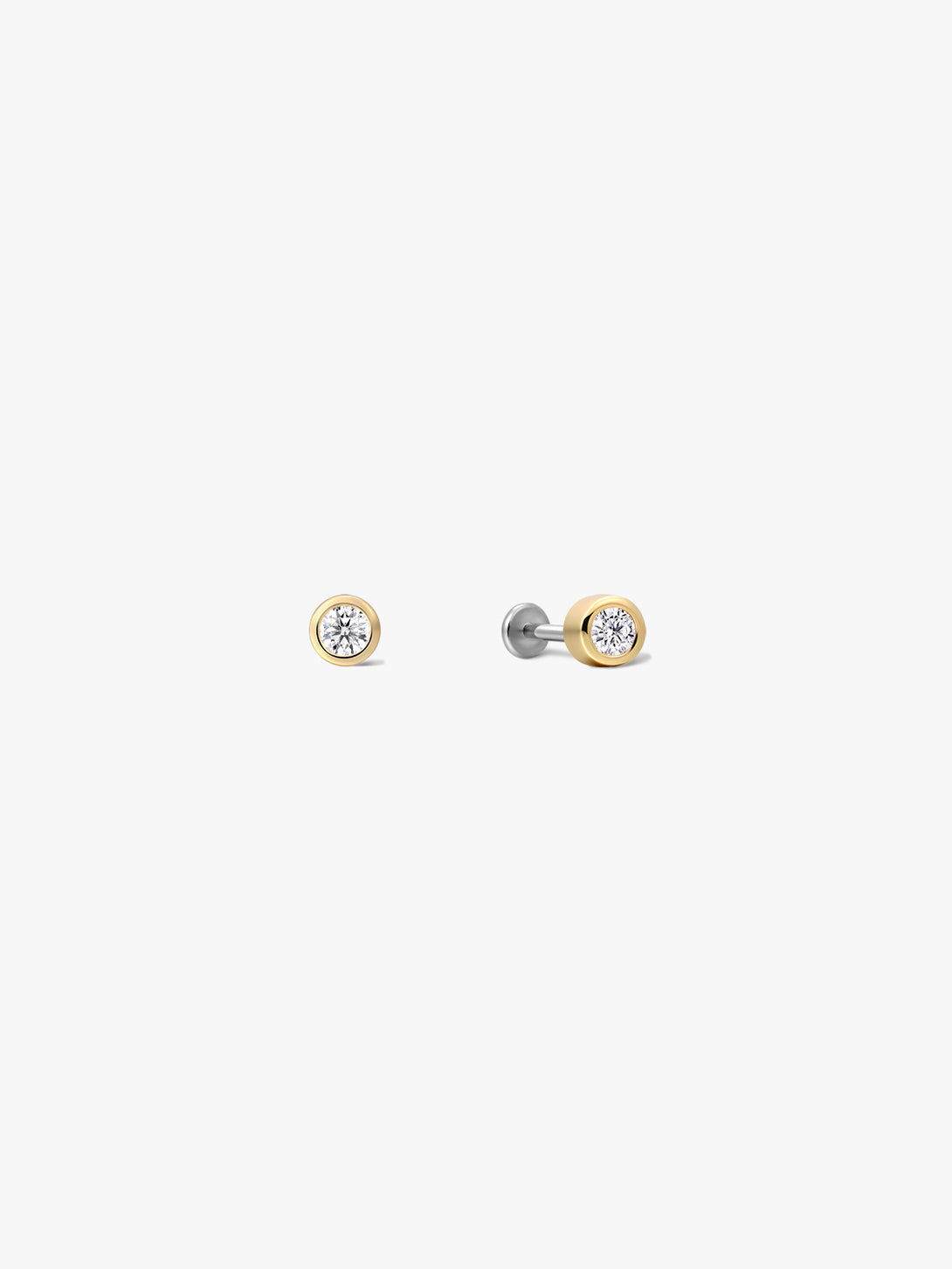 Round Sapphire Flat Back Studs - Flat Back Studs - OOTDY