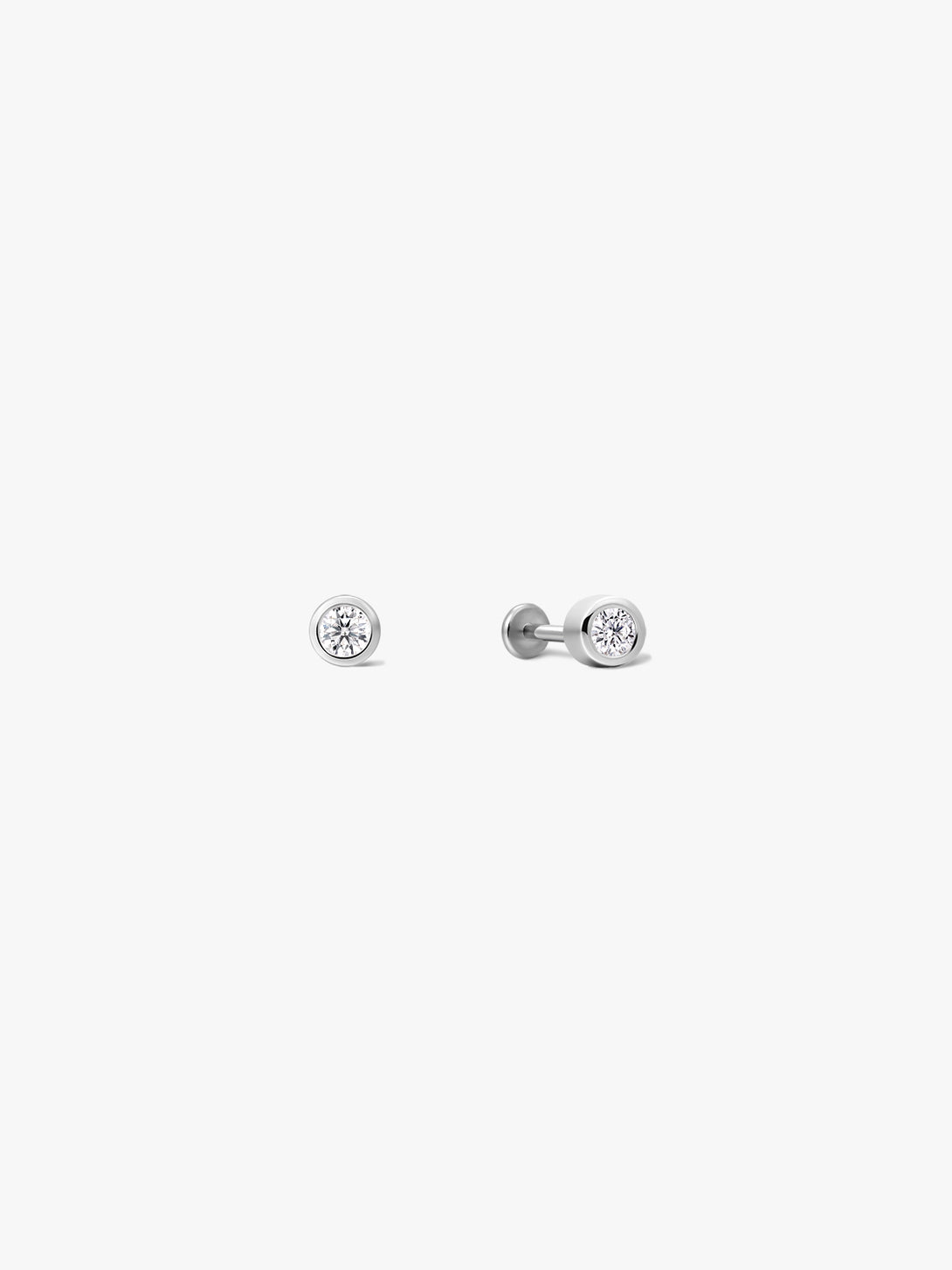 Round Sapphire Flat Back Studs - Flat Back Studs - OOTDY