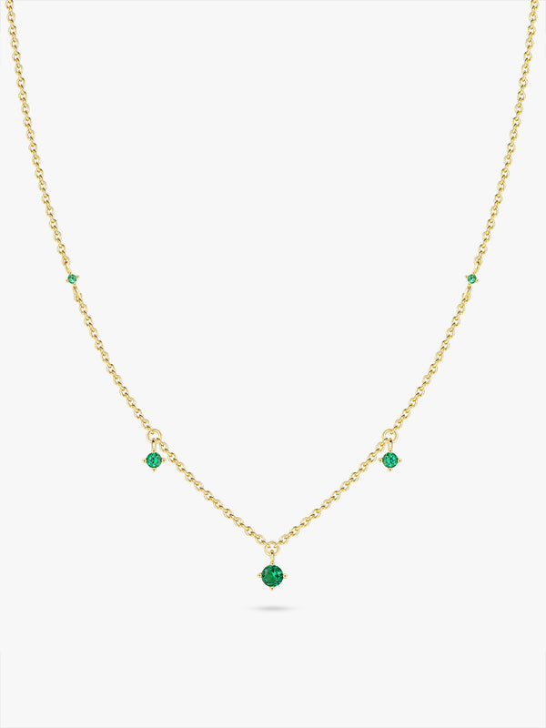 Green Strand Necklace