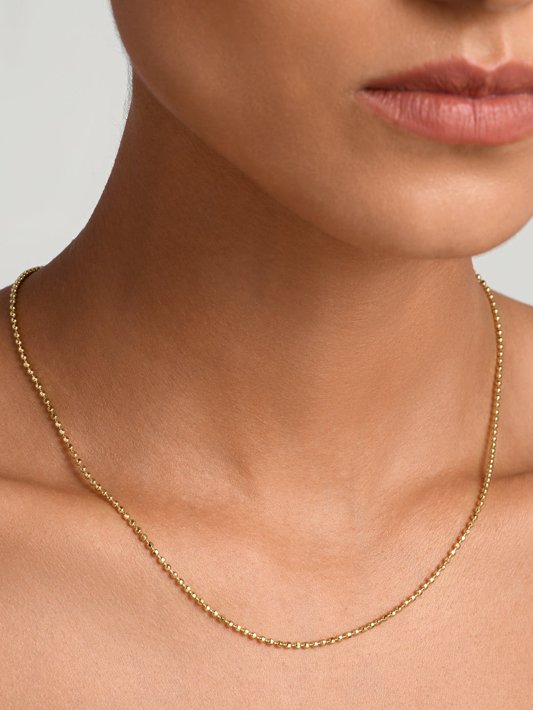 Sparkling Bead Chain Necklace - Chain Necklaces - OOTDY