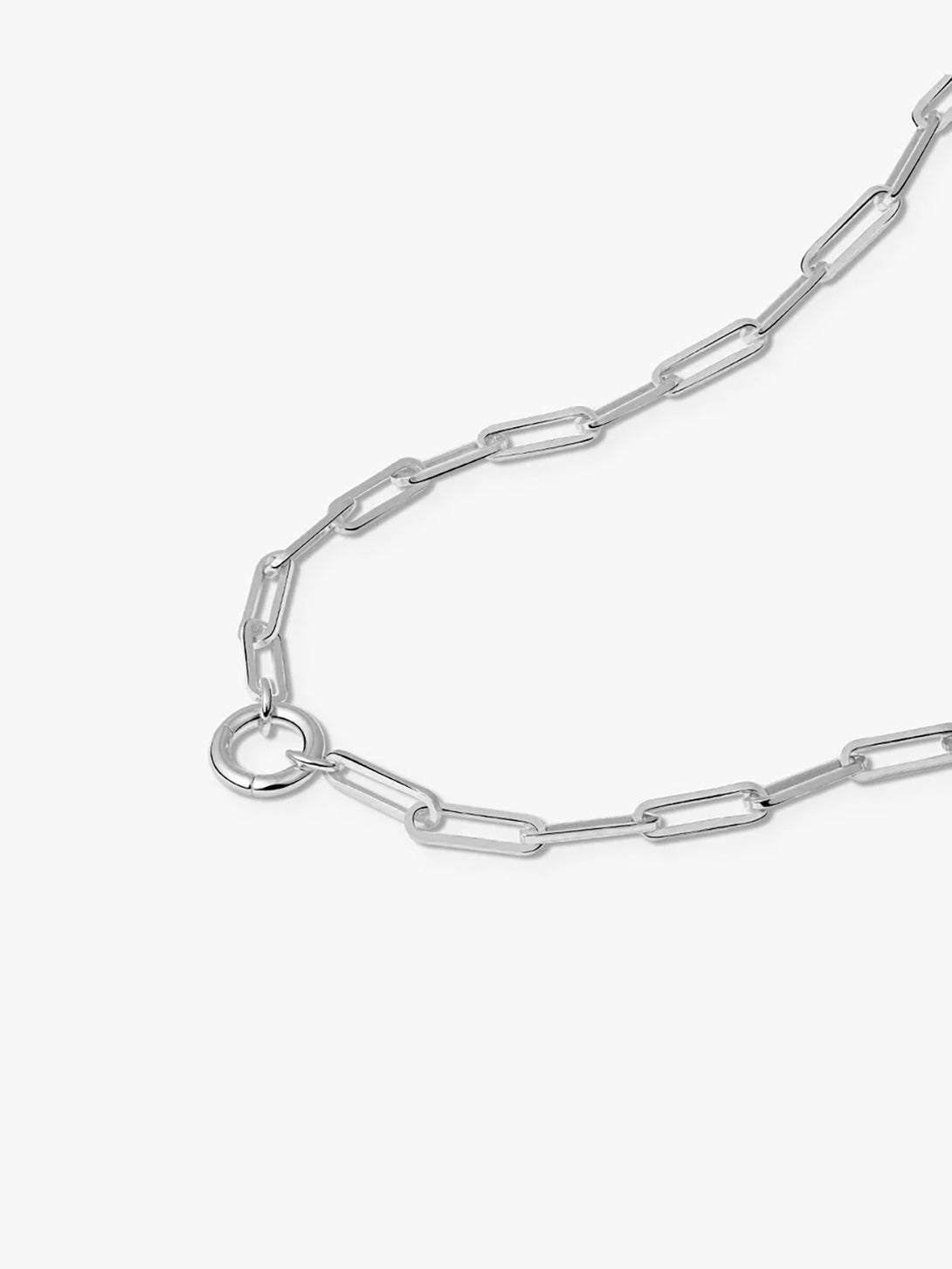 Paperclip Charm Necklace - Charms & Pendants - OOTDY